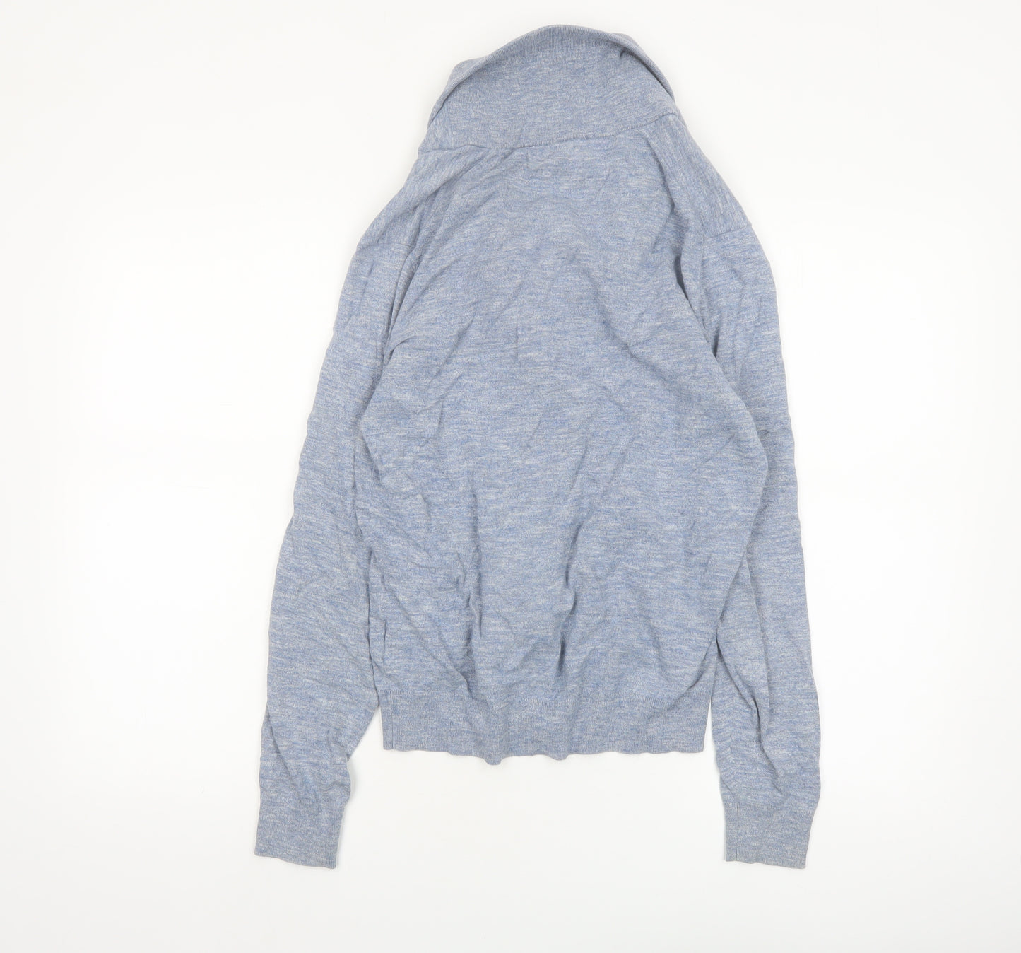 Gap Women's Blue Cotton Button Cardigan XS