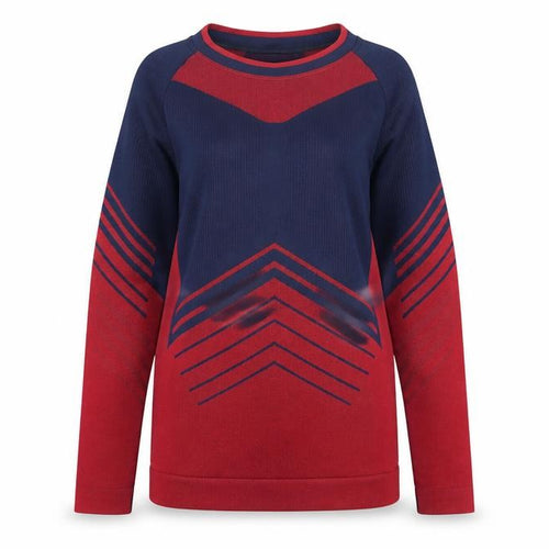 Crivit PRO Women Red Athletic Long Sleeve Running Top Size S