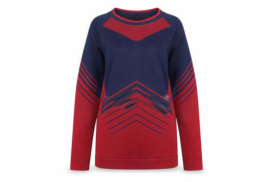 Crivit PRO Women Red Athletic Long Sleeve Running Top Size S