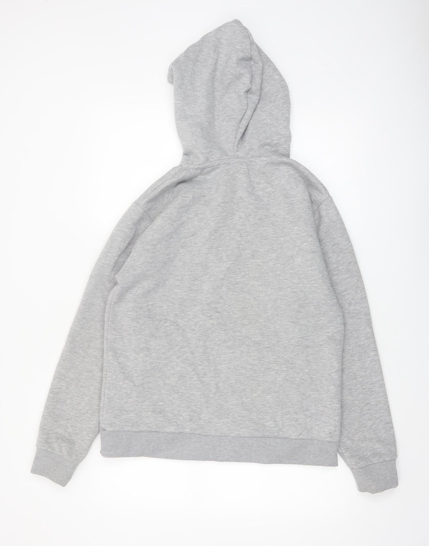 MP Men's Grey Full Zip Fleece Hoodie Size M Regular Fit