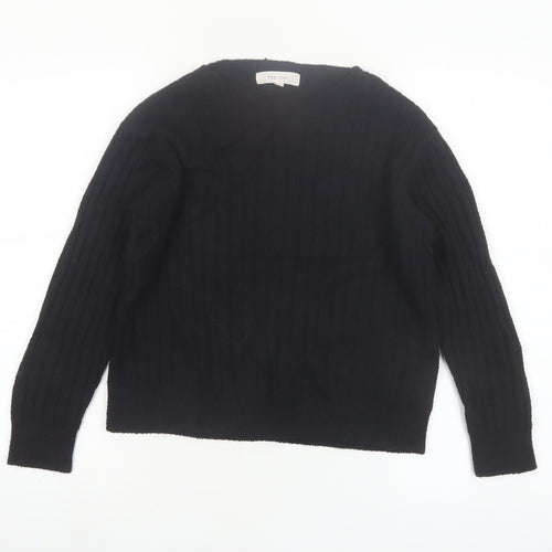 Marks and Spencer Per Una Women's Black XS Knit Pullover Jumper