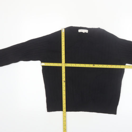 Marks and Spencer Per Una Women's Black XS Knit Pullover Jumper