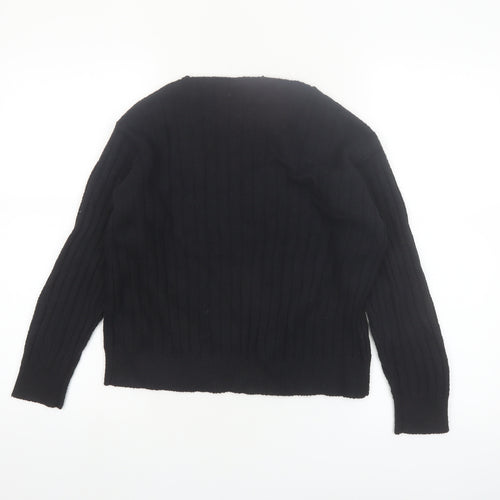 Marks and Spencer Per Una Women's Black XS Knit Pullover Jumper