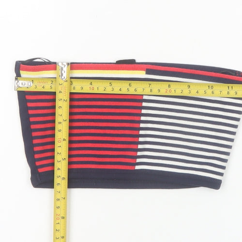 Urban Outfitters Women’s Multicoloured Striped Cropped Tube Top XS