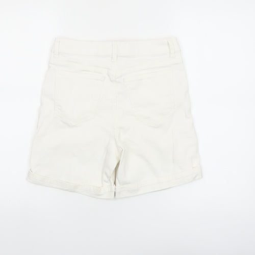 Marks and Spencer Women’s Ivory Size 6 Boyfriend Shorts