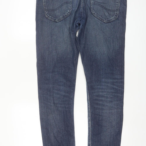 Lee Men’s Blue Luke Slim Fit Jeans W32 L34 Denim Classic