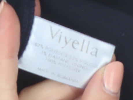 Viyella Petites Black Dress Pants Women’s Size 10 Straight Leg Trousers