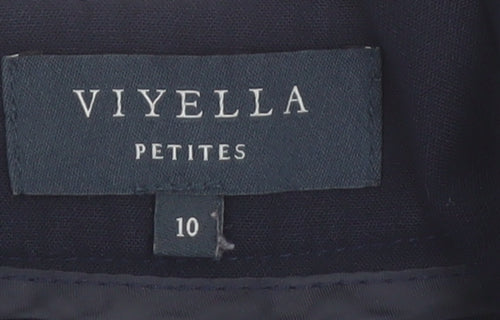 Viyella Petites Black Dress Pants Women’s Size 10 Straight Leg Trousers