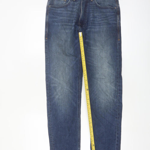 Marks and Spencer Men's Blue Slim Fit Stretch Denim Jeans 30W 31L