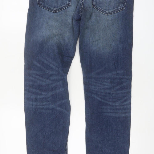 Marks and Spencer Men's Blue Slim Fit Stretch Denim Jeans 30W 31L