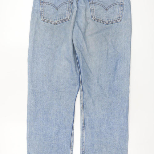 Levi’s 501 Mens Blue Light Wash Straight Fit Jeans W29 L30