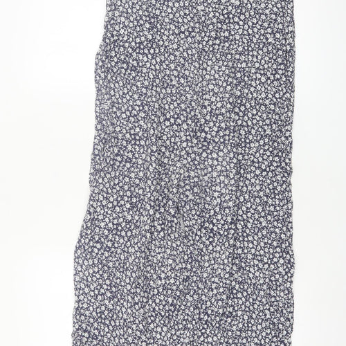 Accessorize Women's Navy Floral Jumpsuit UK 8 Sleeveless Summer Playsuit