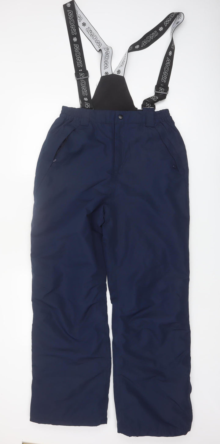 Crane Boys Blue 15-16 Years Waterproof Insulated Snow Pants