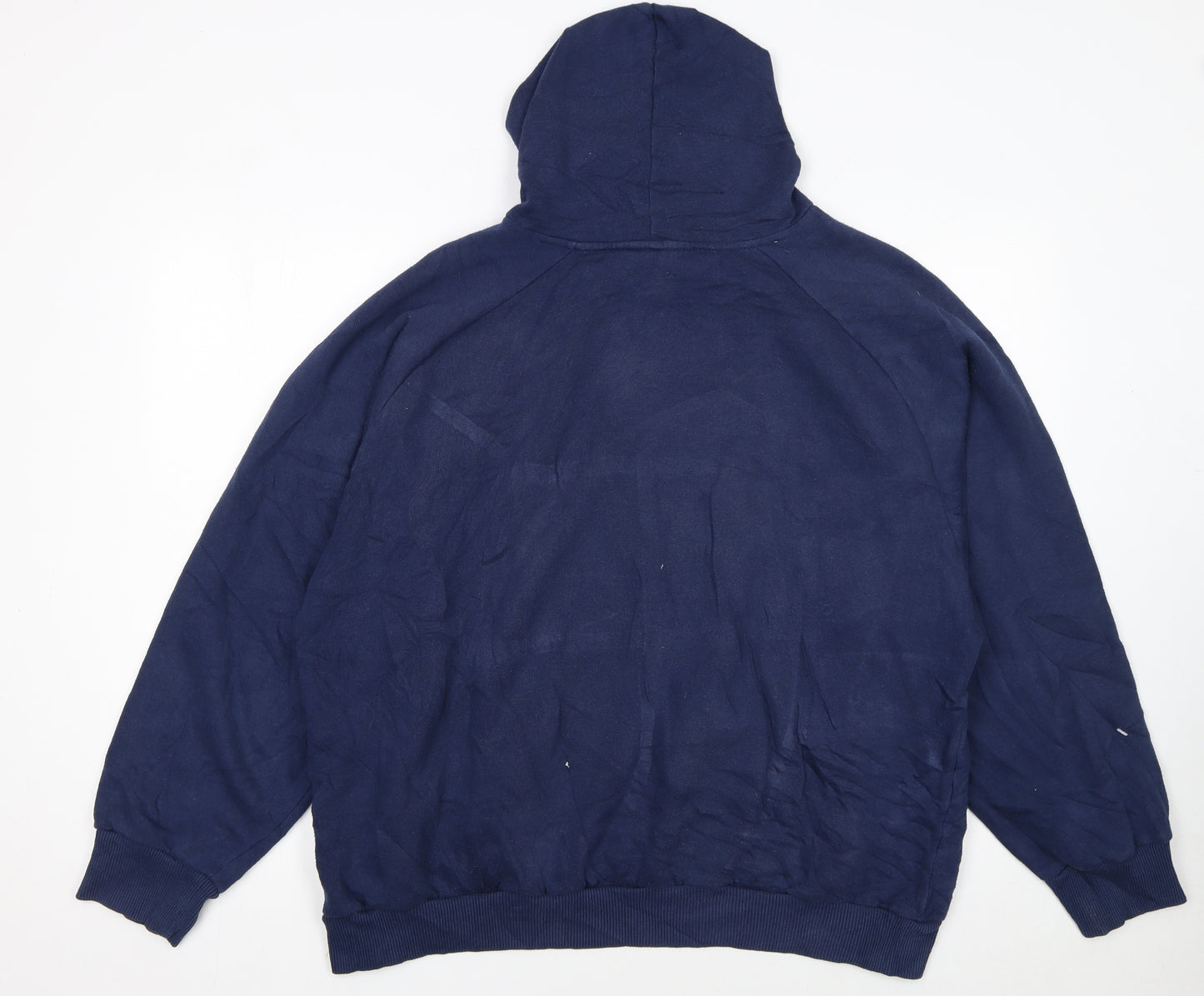 Umbro Men's Blue 2XL Pullover Hoodie with Logo Pocket