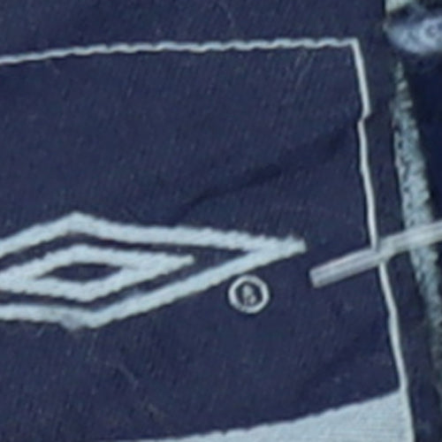 Umbro Men's Blue 2XL Pullover Hoodie with Logo Pocket