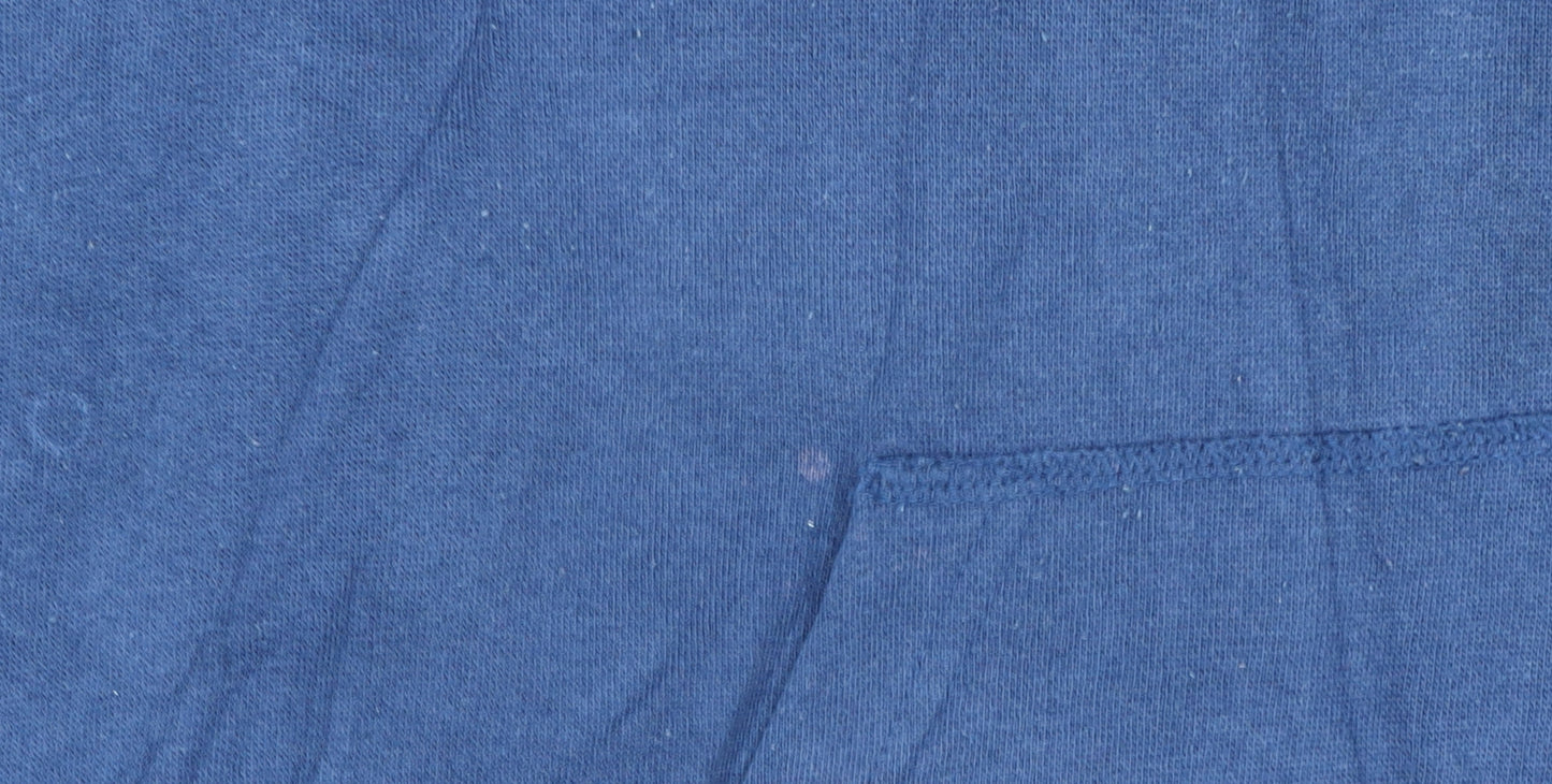 Umbro Men's Blue 2XL Pullover Hoodie with Logo Pocket