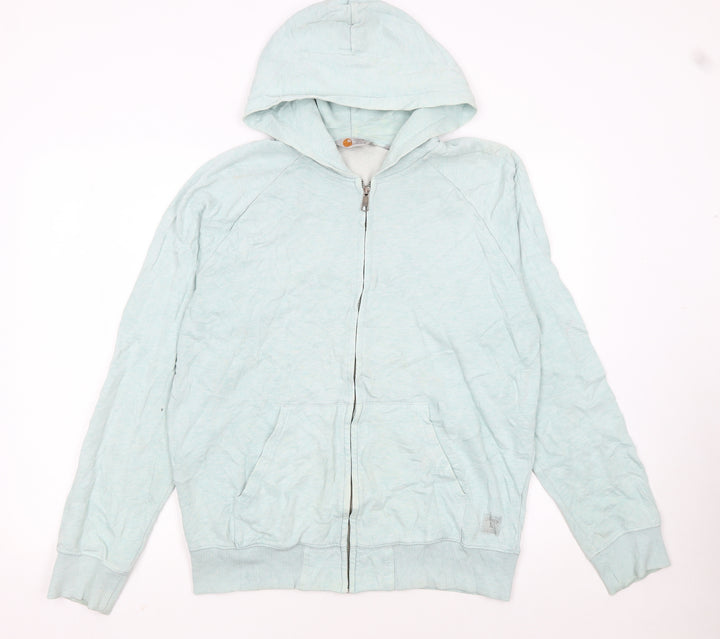 Carhartt Women’s Light Blue Full Zip Hoodie Size L