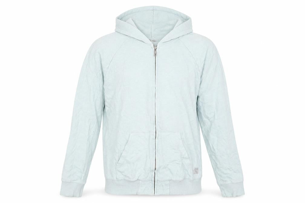 Carhartt Women’s Light Blue Full Zip Hoodie Size L