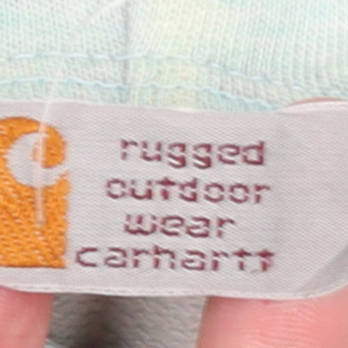 Carhartt Women’s Light Blue Full Zip Hoodie Size L