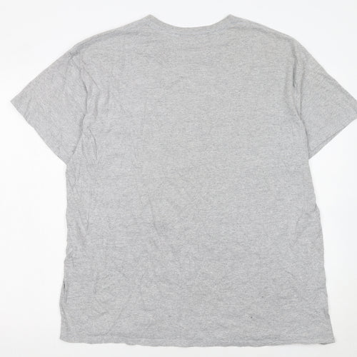NFL Team Apparel Men's Grey Seattle Seahawks XL T-Shirt