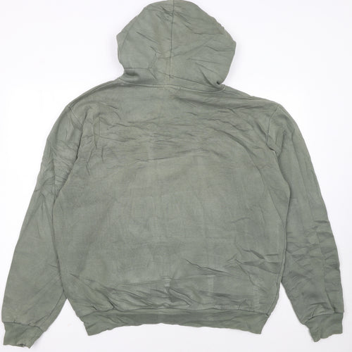 Champion Womens Green XXL Pullover Hoodie with Logo
