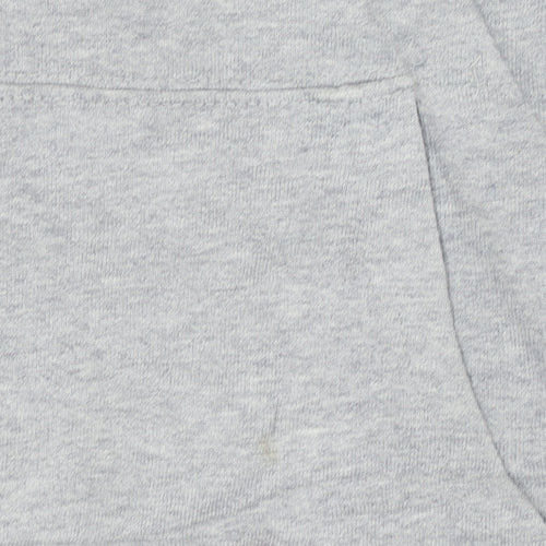 Levi's Mens Grey Pullover Hoodie L Logo Graphic Print Sweatshirt