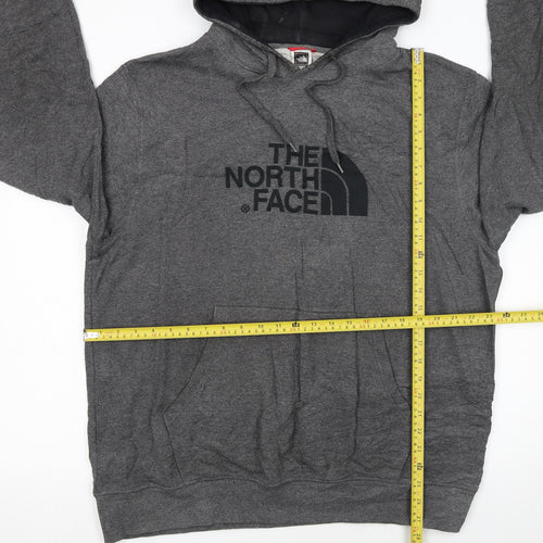 The North Face Men's Grey XL Pullover Hoodie with Logo