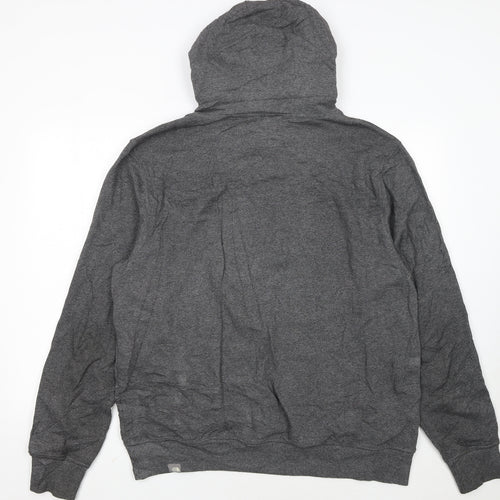 The North Face Men's Grey XL Pullover Hoodie with Logo