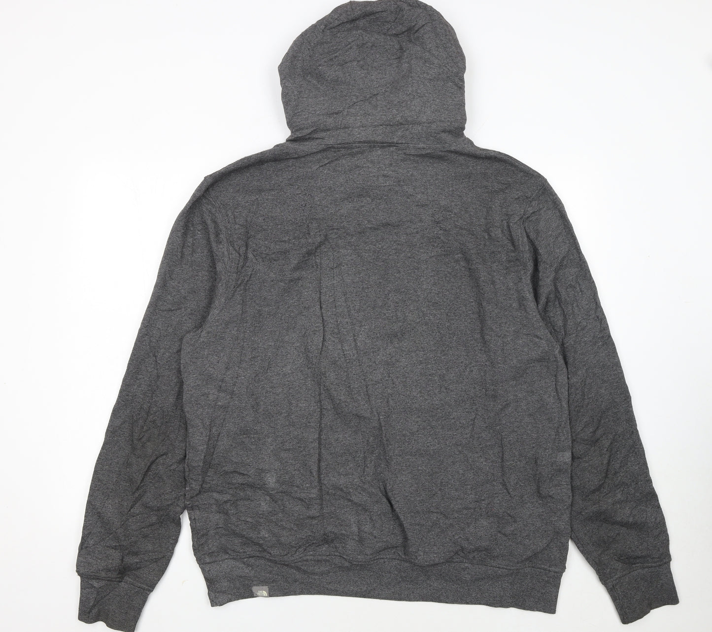 The North Face Men's Grey XL Pullover Hoodie with Logo