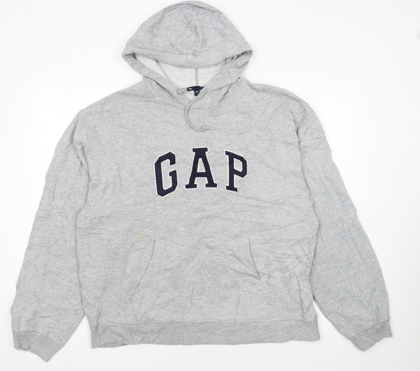 GAP Women’s Grey Hooded Pullover Hoodie M Casual Cotton Blend