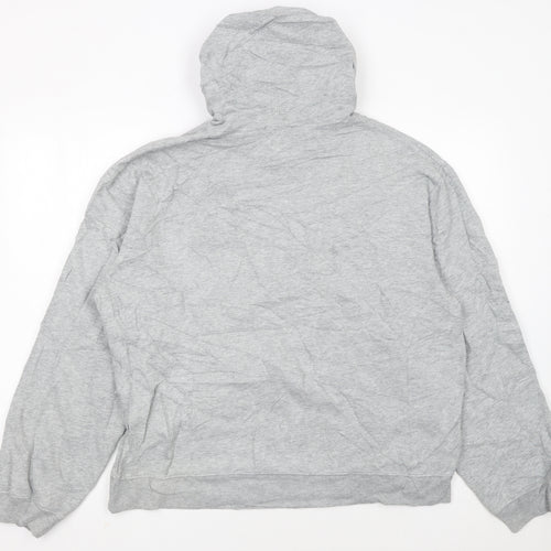 GAP Women’s Grey Hooded Pullover Hoodie M Casual Cotton Blend