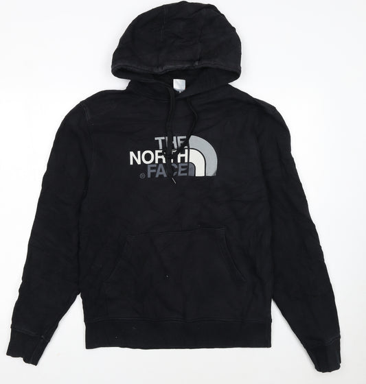 The North Face Men's Black Pullover Hoodie M Outdoor Fleece
