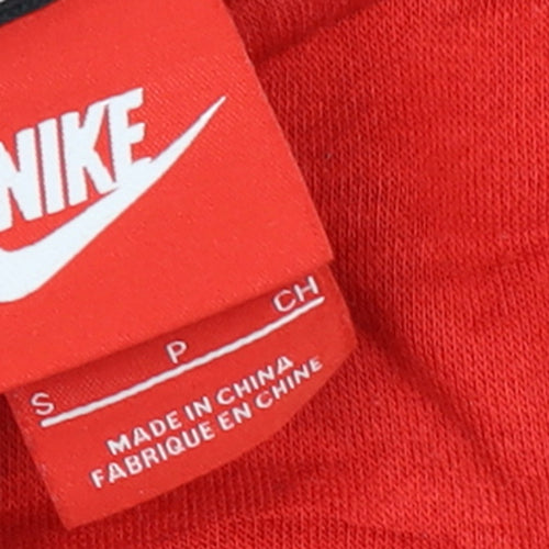 Nike Women's Red Air Pullover Sweatshirt Size S Classic Fit