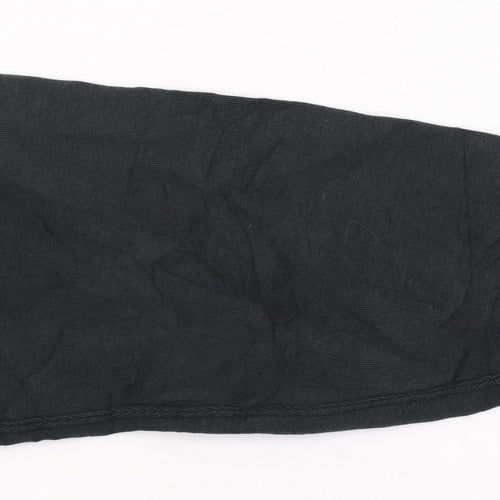 Polo Ralph Lauren Boys Black Full Zip Hoodie Size 18-20 Cotton Blend