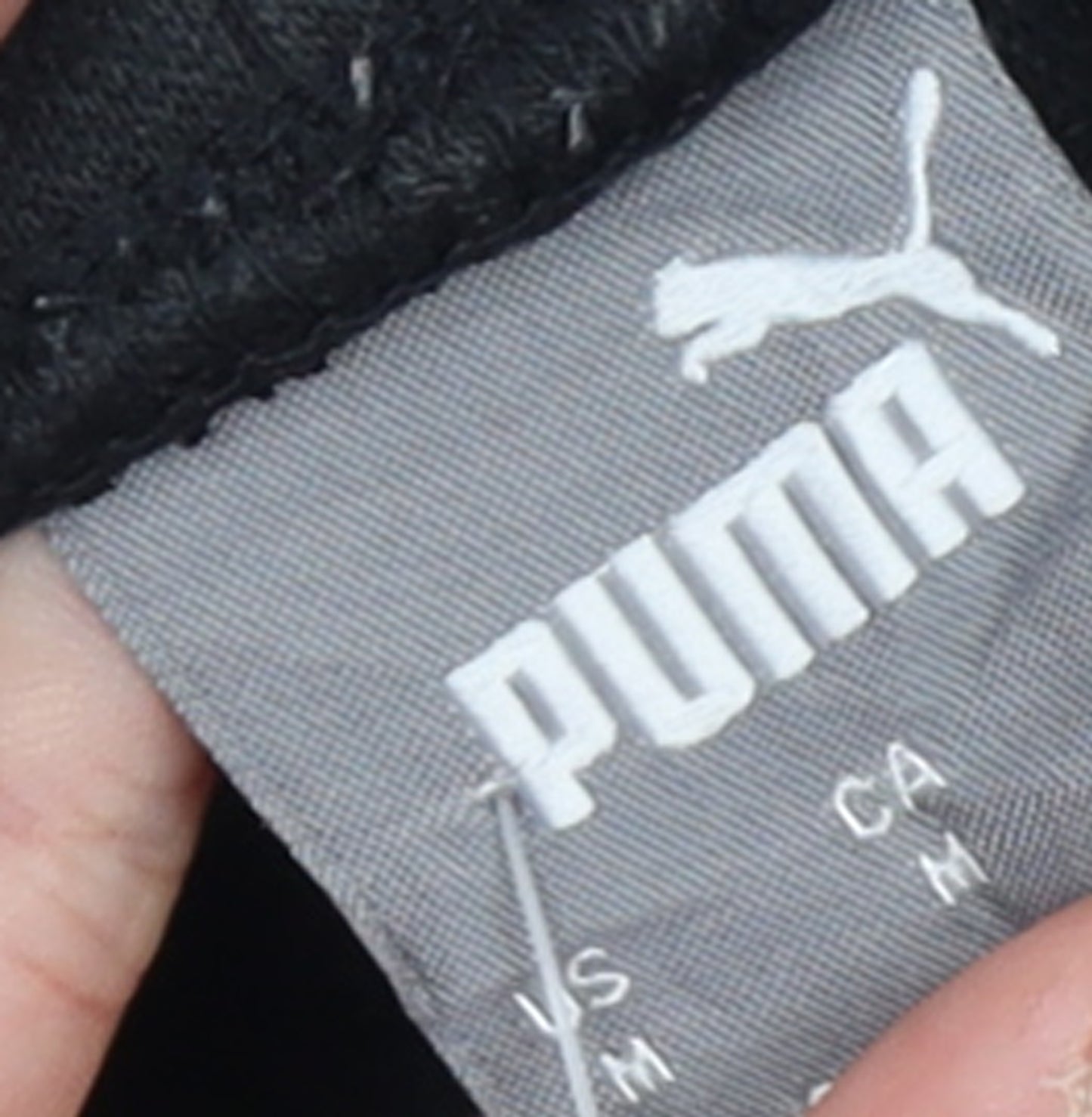 Puma Men's Black Cargo Jogger Trousers Size M