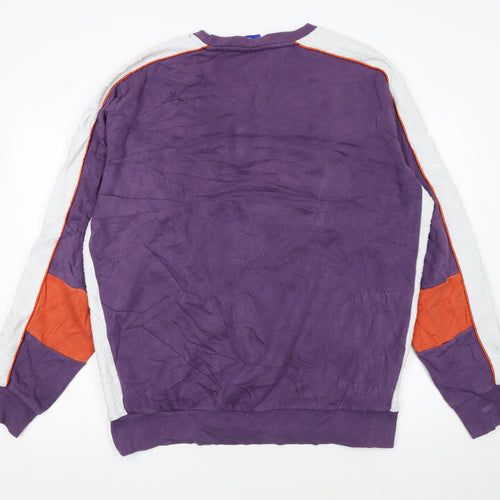 Umbro Men's Purple XL Pullover Sweatshirt Crew Neck Sportswear