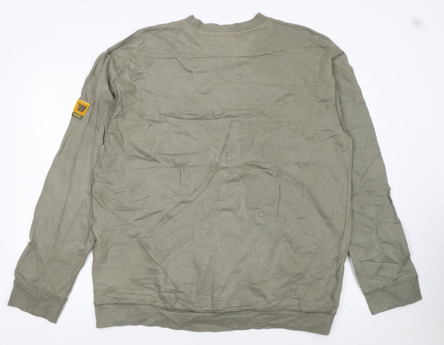 Bluetribe Men's Green XL Pullover Sweatshirt Crew Neck Cotton