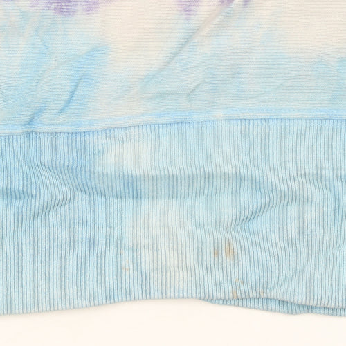 Champion Womens Multicoloured Tie Dye Crew Neck Pullover Sweatshirt M