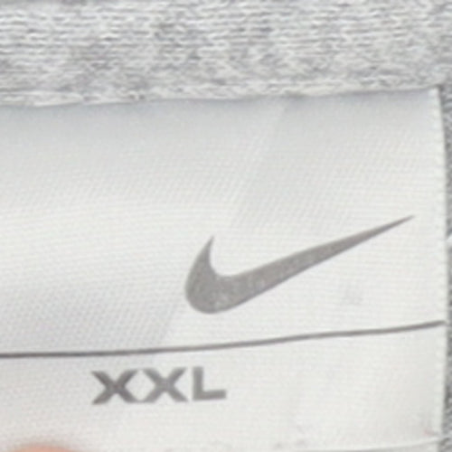 Nike Men’s Grey 2XL Sports Logo Graphic Cotton T-Shirt