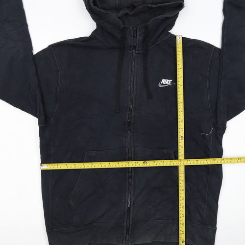Nike Men's Black Full Zip Hoodie Size M Regular Fit