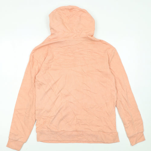 Lonsdale London Women's Peach Pullover Hoodie Size 8