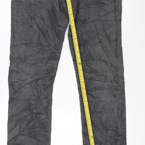 Carhartt WIP Men's Grey Corduroy Chino Trousers 34x34