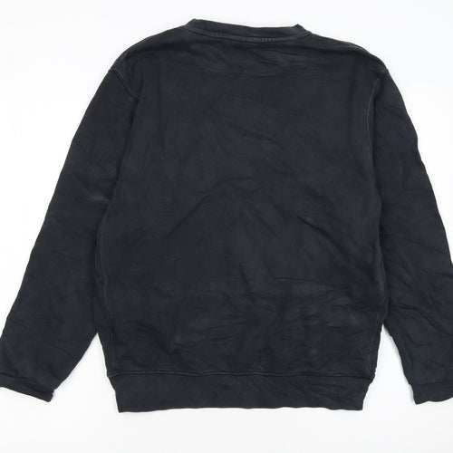Nike Men's Black Small Pullover Crew Neck Sweatshirt