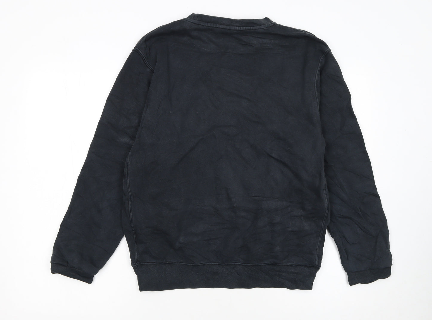 Nike Men's Black Small Pullover Crew Neck Sweatshirt