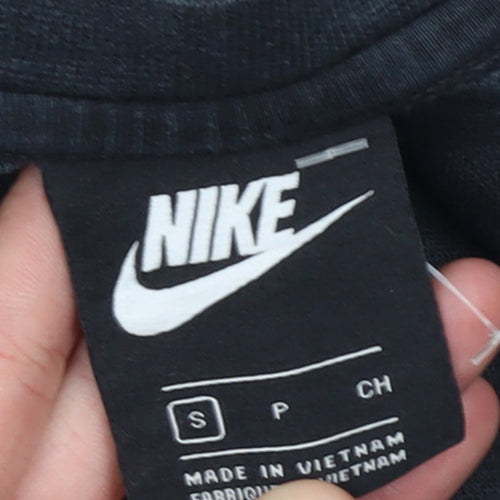 Nike Men's Black Small Pullover Crew Neck Sweatshirt