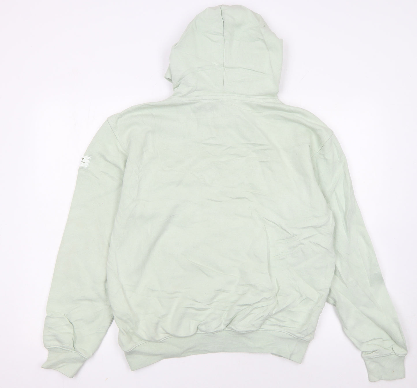 Adidas Women’s Mint Green Pullover Hoodie Size S – Classic Logo Sweatshirt