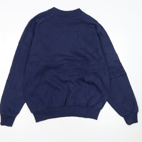 Umbro Men's Blue Medium Pullover Sweatshirt Crew Neck Sports