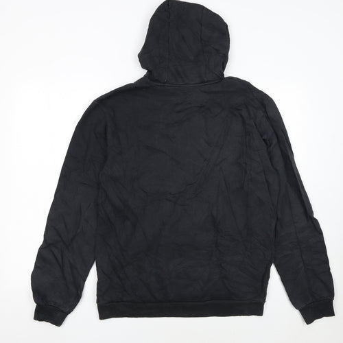 Adidas Men's Black Pullover Hoodie Size S Fleece Sweatshirt