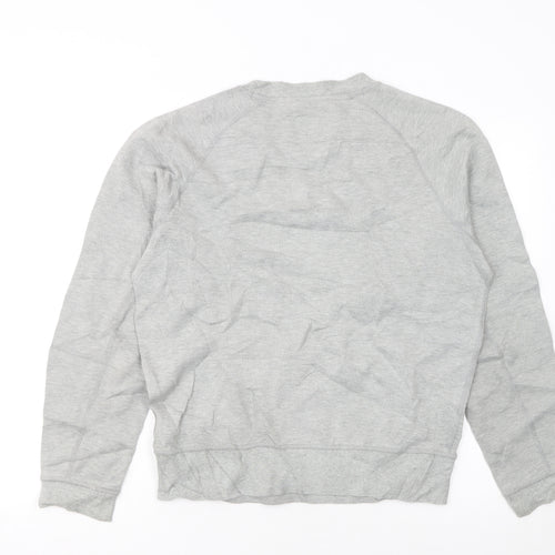 Nike Women's Grey Small Crew Neck Pullover Sweatshirt