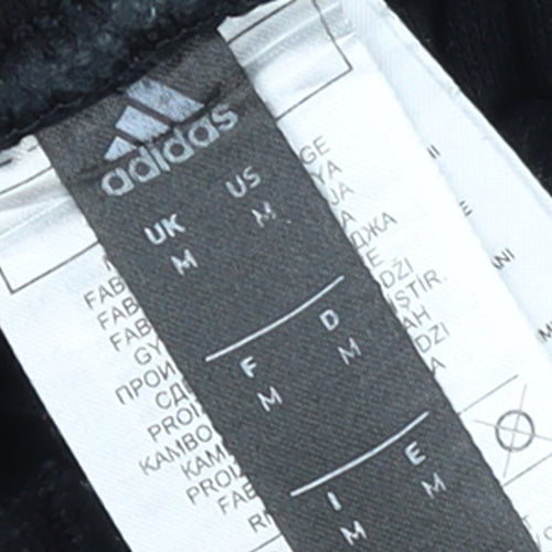 Adidas Men Black Arsenal Jogger Trousers Size M Fleece